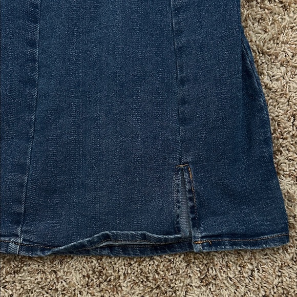 Denim Sleeveless Dress - Picture 2 of 7